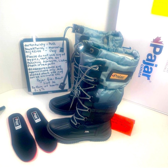 BNIB PAJAR BOOTS. Size on boot says 6
while tag on bottom says 5-5.5 - Picture 4 of 16